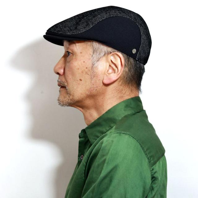 涼しい 帽子 ハンチング メッシュ デニム DAKS ブランド メンズ 日本製 ダックス ブランド ハンチングキャップ 春夏 メッシュ デニムハンチング ブラック 黒 ネイビー 紺 40代 50代 60代 父の日 ギフト 男性 誕生日 お父さん プレゼント 帽子通販_13