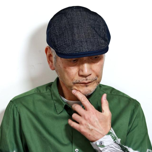 涼しい 帽子 ハンチング メッシュ デニム DAKS ブランド メンズ 日本製 ダックス ブランド ハンチングキャップ 春夏 メッシュ デニムハンチング ブラック 黒 ネイビー 紺 40代 50代 60代 父の日 ギフト 男性 誕生日 お父さん プレゼント 帽子通販_15