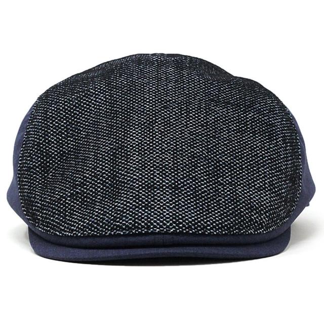 涼しい 帽子 ハンチング メッシュ デニム DAKS ブランド メンズ 日本製 ダックス ブランド ハンチングキャップ 春夏 メッシュ デニムハンチング ブラック 黒 ネイビー 紺 40代 50代 60代 父の日 ギフト 男性 誕生日 お父さん プレゼント 帽子通販_2