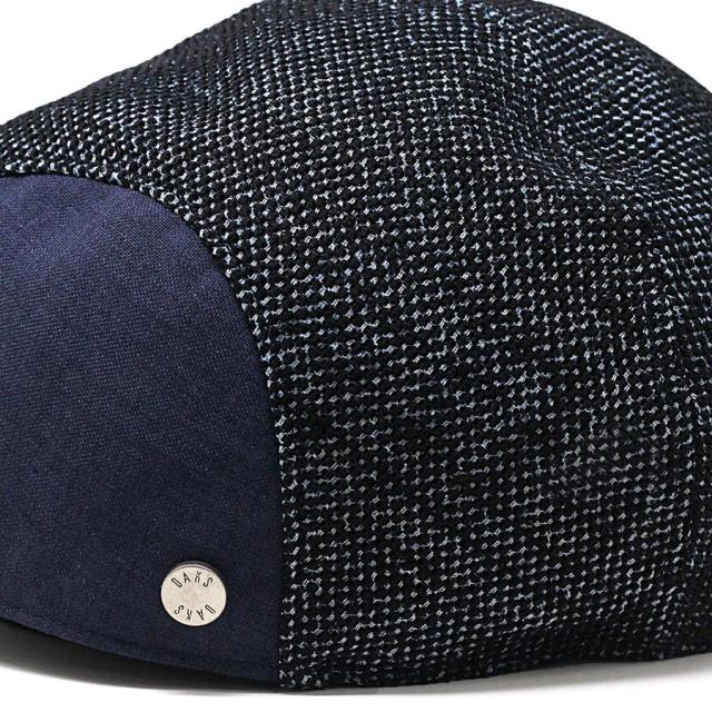 涼しい 帽子 ハンチング メッシュ デニム DAKS ブランド メンズ 日本製 ダックス ブランド ハンチングキャップ 春夏 メッシュ デニムハンチング ブラック 黒 ネイビー 紺 40代 50代 60代 父の日 ギフト 男性 誕生日 お父さん プレゼント 帽子通販_4