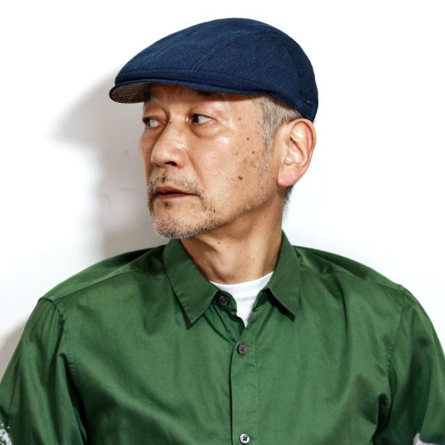 ダックス 帽子 ハンチング 大きいサイズ メンズ DAKS 別注オリジナル コードストライプ ハンチング 帽子 春夏 アイビーキャップ ブランド ストライプ 日本製 紺 グレー 40代 50代 60代 父の日 ギフト 男性 誕生日 お父さん プレゼント 帽子通販_12