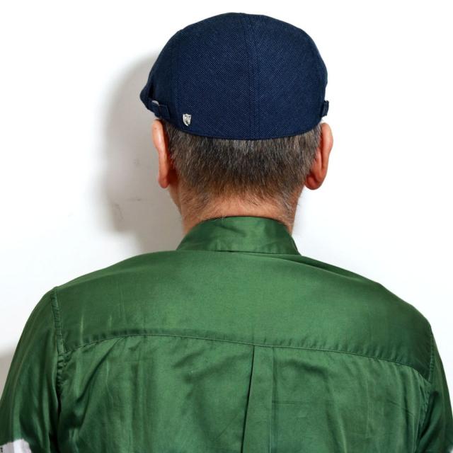 ダックス 帽子 ハンチング 大きいサイズ メンズ DAKS 別注オリジナル コードストライプ ハンチング 帽子 春夏 アイビーキャップ ブランド ストライプ 日本製 紺 グレー 40代 50代 60代 父の日 ギフト 男性 誕生日 お父さん プレゼント 帽子通販_15
