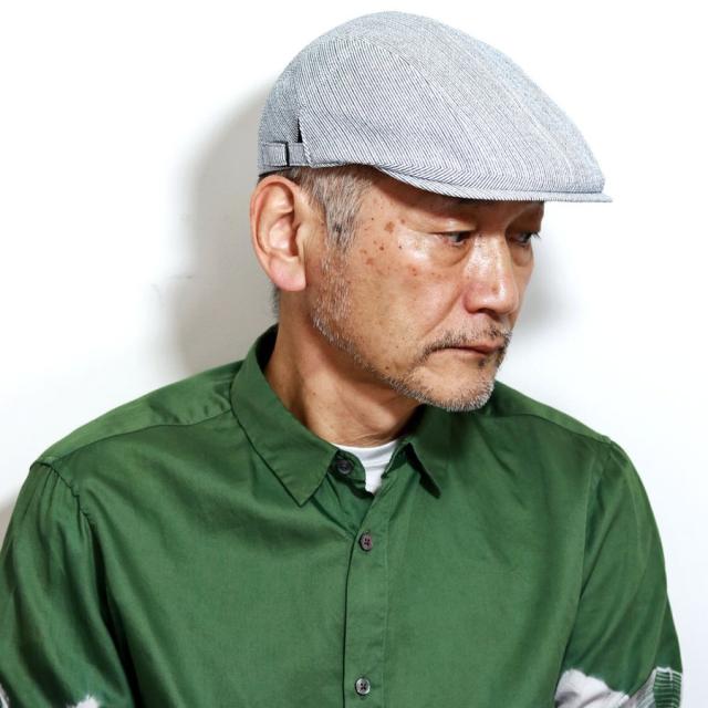 ダックス 帽子 ハンチング 大きいサイズ メンズ DAKS 別注オリジナル コードストライプ ハンチング 帽子 春夏 アイビーキャップ ブランド ストライプ 日本製 紺 グレー 40代 50代 60代 父の日 ギフト 男性 誕生日 お父さん プレゼント 帽子通販_17