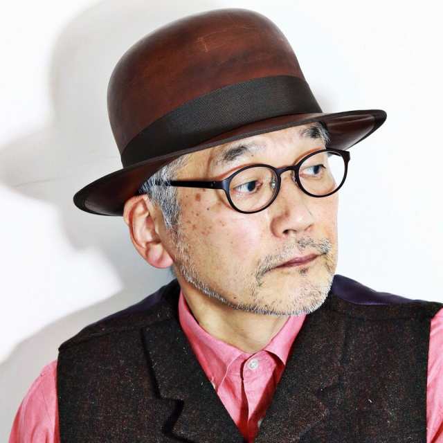 THE FACTORY MADE ハット 秋 冬 高品質 ヴィンテージ LEATHER DERBY