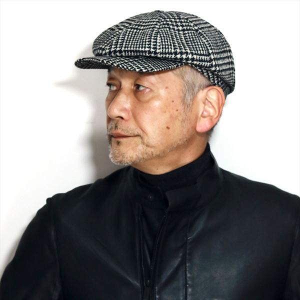 キャスケット 日本製 メンズ ハンチング プレゼント ウール マラリウス 帽子 防寒 ブラック キャスケット帽 ネイビー パブキャップ ツイード キャップ [ ivy cap ] クリスマス プレゼント 誕生日 ギフト ラッピング無料 父の日_11
