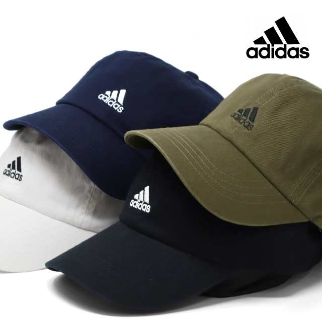 父の日 帽子 プレゼント コットン 深め キャップ adidas 春夏 帽子