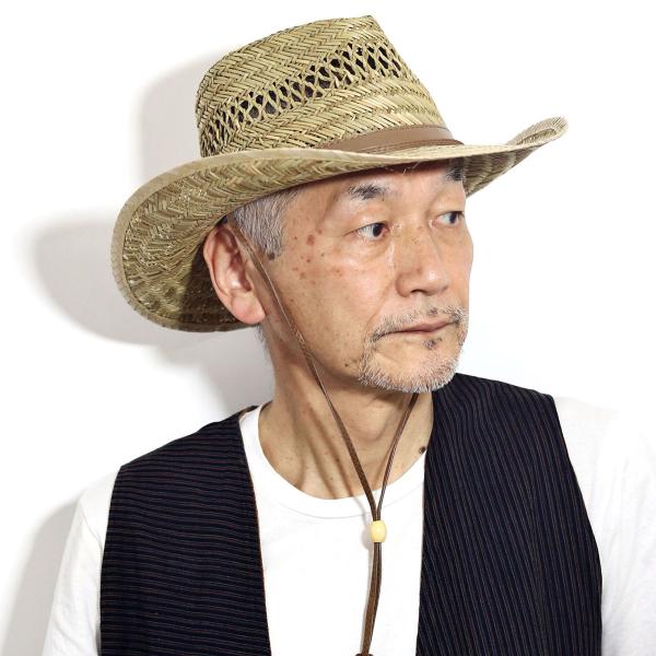 麦わら 帽子 メンズ 夏 涼しいストローハット Dorfman Pacific テンガロン つば広 ハット 春夏 メンズ アメカジ 小物 カウボーイハット［ cowboy hat ］父の日 ギフト 男性 誕生日 プレゼント ラッピング無料 送料無料_7