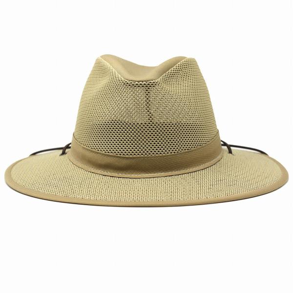 ヘンシェル 帽子 パッカプル マニッシュハット メンズ 大きいサイズ 春 夏 アウトドア 紐付き ハット S M L XL 2XL 3XL HENSCHEL ハット アメリカ メッシュ 涼しい つば広 日よけ mannish hat / カーキ 父の日 ギフト プレゼント ラッピング無料 敬老の日_2
