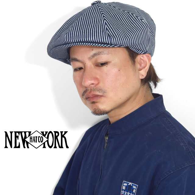 new york hat ヒッコリー キャスケット ハンチング帽子 キャスケット