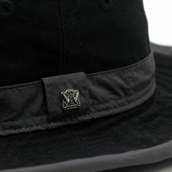 knox 帽子 メンズ ハット 黒 アウトドア ミリタリー ハット 秋 冬