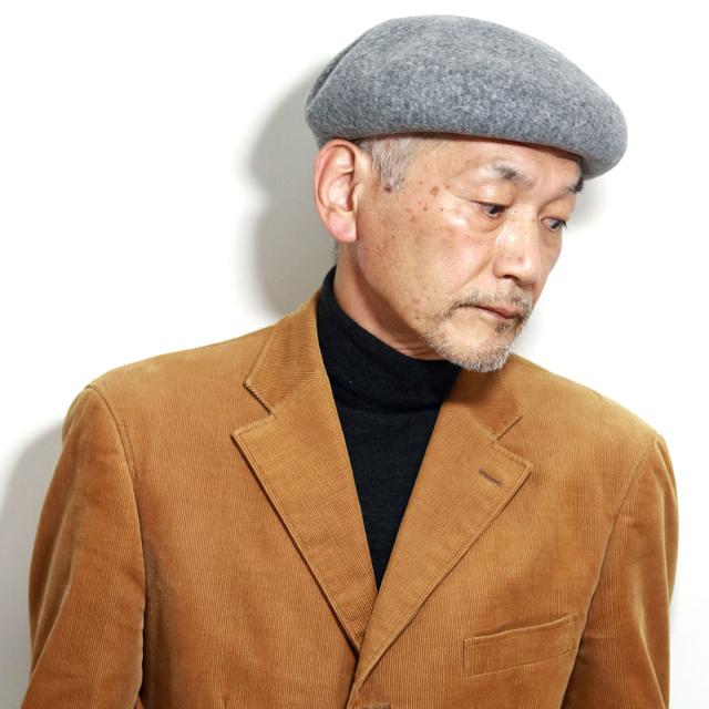 ベレー帽 メンズ 秋冬 送料無料 バスクベレー シンプル 紳士 帽子 KNOX