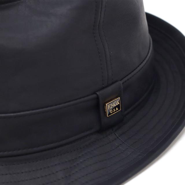 ウォッシャブルレザー マニッシュハット レザーハット メンズ ハット