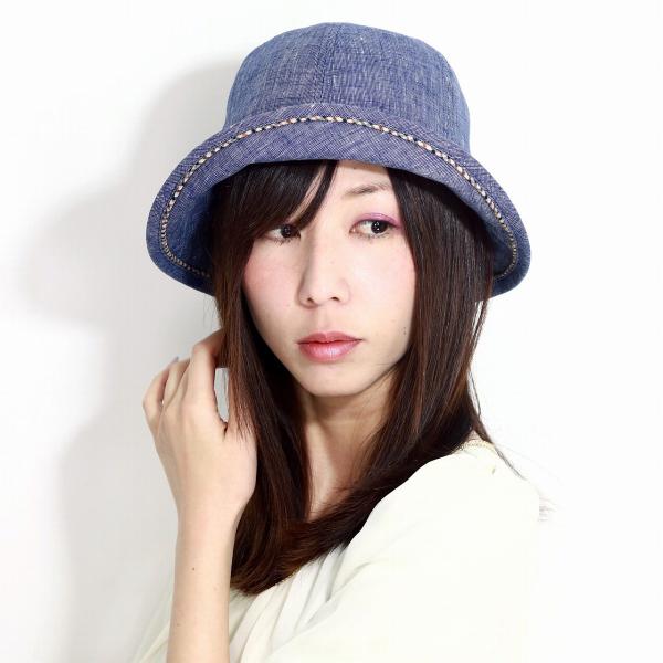 DAKS ハット レディース UV 春夏 チューリップハット ブランド