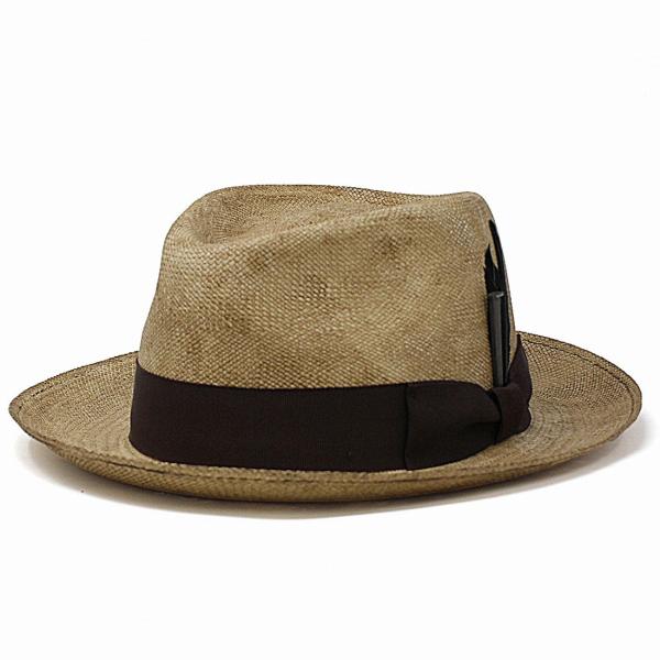 ヴィンテージ パナマハット トキヤ草100% エクアドル産 高級 帽子 パナマ中折れ 春 夏 Bailey ベイリー 麦わら帽子 ストローハット hat 海外ブランド メンズ アンティークナチュラル［ panama hat ］［ fedora ］父の日 ギフト プレゼント ラッピング無料 ヴィンテージ パナマハット トキヤ草100% エクアドル産 高級 帽子