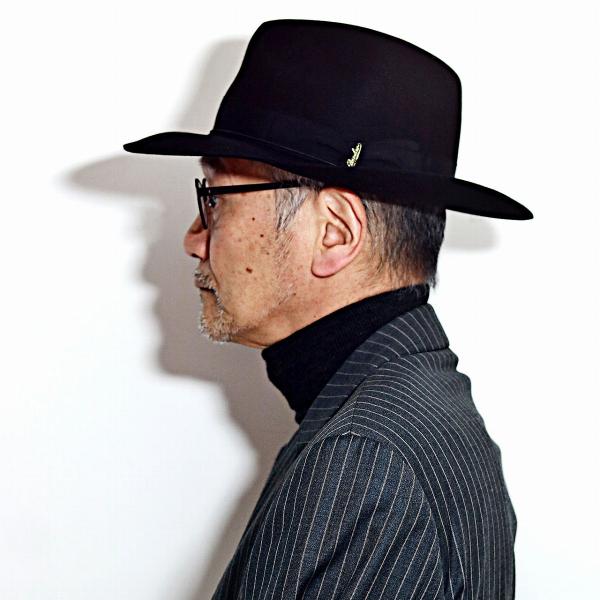 Borsalino ボルサリーノ ウール フェルトハット 0711 フェルトハット