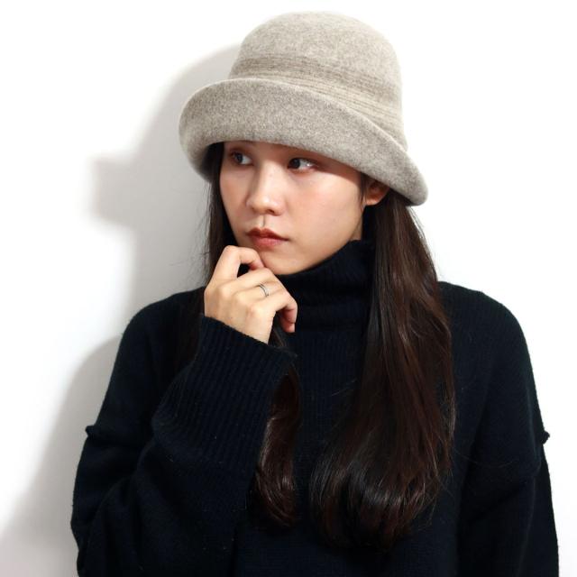 レディース 帽子 50代 60代 クーマラム バスク オブザー ハット 秋冬