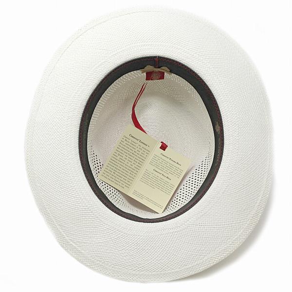 ワイドブリム レース入り パナマハット 中折れ 春 夏 CHRISTYS' LONDON