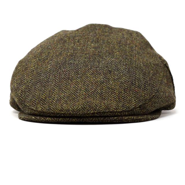 CHRISTYS' LONDON ハンチング帽 メンズ クリスティーズ 帽子 ヘリンボーン 秋冬 トラディショナル "Balmoral" HERRINGBONE ハンチング帽子 ブラウン［ ivy cap ］男性 誕生日 プレゼント クリスマス ギフト ラッピング無料 送料無料