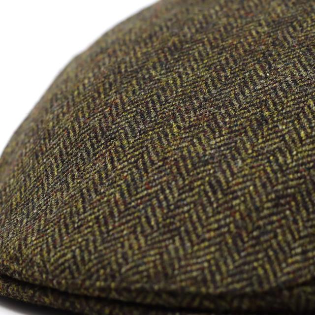 CHRISTYS' LONDON ハンチング帽 メンズ クリスティーズ 帽子 ヘリンボーン 秋冬 トラディショナル "Balmoral" HERRINGBONE ハンチング帽子 ブラウン［ ivy cap ］男性 誕生日 プレゼント クリスマス ギフト ラッピング無料 送料無料