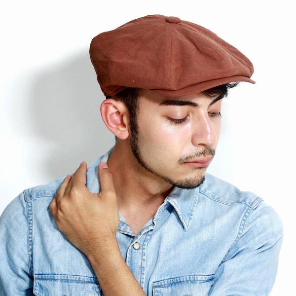 CHRISTYS' LONDON 8方ハンチング 春 夏 クリスティーズ ロンドン リネン ブラウン 帽子 ベイカーボーイ Ivy cap 海外ブランド メンズ トラディショナル Mサイズ Lサイズ XLサイズ 茶 タバコ  [ ivy cap ] 父の日 ギフト 誕生日 プレゼント 贈り物 ラッピング無料 敬老の日