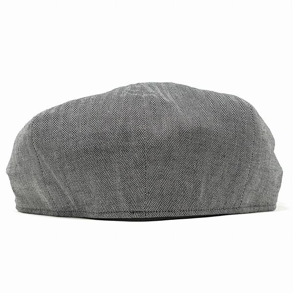 春 夏 CHRISTYS' LONDON ヘリンボーン 8方ハンチング クリスティーズ リネン コットン 帽子 Ivy cap 海外ブランド メンズ トラディショナル 黒 ブラック [ ivy cap ] 父の日 ギフト 誕生日 プレゼント 贈り物 ラッピング無料 敬老の日_3