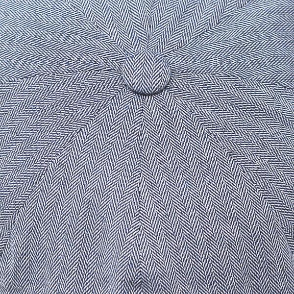 ヘリンボーン 8方ハンチング 春 夏 CHRISTYS' LONDON クリスティーズ