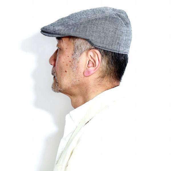 春 夏 CHRISTYS' LONDON ヘリンボーン ハンチング クリスティーズ リネン コットン 帽子 Ivy cap 海外ブランド メンズ トラディショナル 黒 ブラック [ ivy cap ] 父の日 ギフト 誕生日 プレゼント 贈り物 ラッピング無料 敬老の日_10