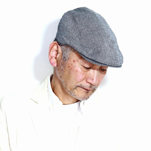 春 夏 CHRISTYS' LONDON ヘリンボーン ハンチング クリスティーズ リネン コットン 帽子 Ivy cap 海外ブランド メンズ トラディショナル 黒 ブラック [ ivy cap ] 父の日 ギフト 誕生日 プレゼント 贈り物 ラッピング無料 敬老の日_13