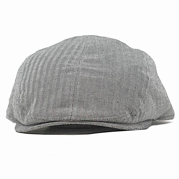 春 夏 CHRISTYS' LONDON ヘリンボーン ハンチング クリスティーズ リネン コットン 帽子 Ivy cap 海外ブランド メンズ トラディショナル 黒 ブラック [ ivy cap ] 父の日 ギフト 誕生日 プレゼント 贈り物 ラッピング無料 敬老の日_2