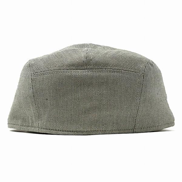 クリスティーズ ハンチング メンズ ヘリンボーン リネン コットン 帽子 春 夏 CHRISTYS' LONDON Ivy cap 海外ブランド メンズ トラディショナル M L XL / 緑 グリーン [ ivy cap ] 父の日 ギフト 誕生日 プレゼント 贈り物 ラッピング無料 敬老の日_3