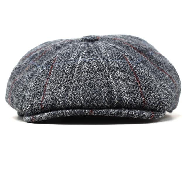クリスティーズ ハリスツイード ハンチング CHRISTYS' LONDON HARRIS TWEED キャスケット チェック柄 ブランド 英国 8方ハンチング 帽子ブランド 生地ブランド グレー [ ivy cap ] CHRISTYS 贈り物 ラッピング無料 男性 誕生日 プレゼント クリスマス ギフト 送料無料_2