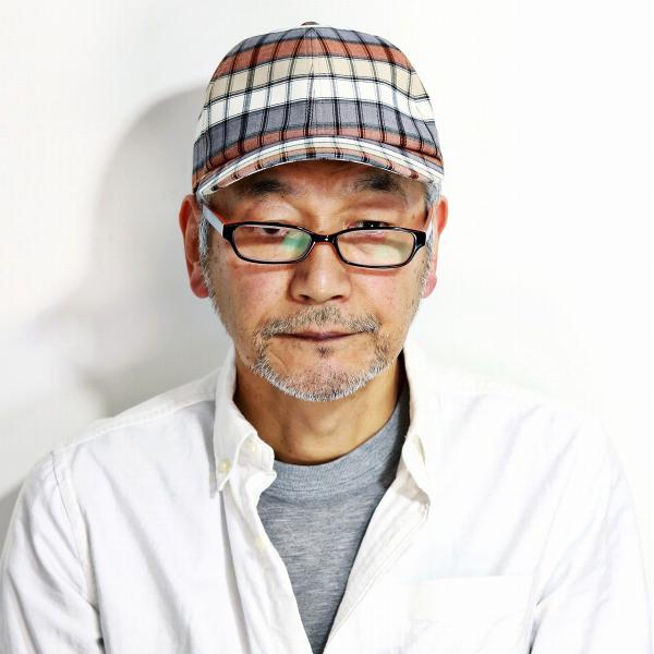 DAKS 125th チェック キャップ メンズ 春夏 ダックス 野球帽 紳士