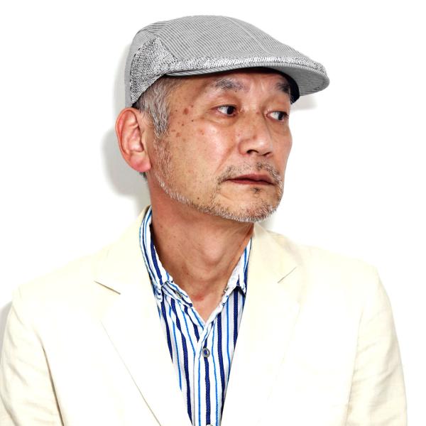 DAKS ハンチング 大きいサイズ メンズ ダックス ブランド 帽子 ハンチング帽 紳士帽子 春夏 コットン 切り替え サイズ調整可能 M L LL グレー [ ivy cap ] 送料無料 父の日 ギフト 男性 誕生日 プレゼント 帽子通販 敬老の日_7