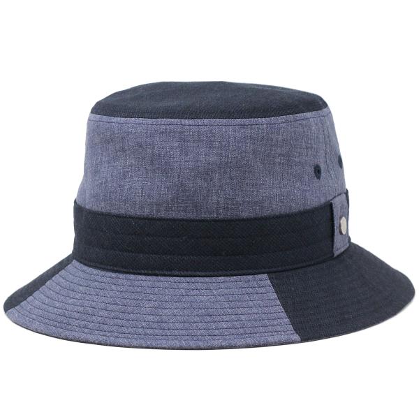 DAKS サハリハット メンズ 春夏 帽子 チェック ダックス ブランド バケットハット 日本製 LEOMASTER DERAVE ハウスチェック ネイビー チャコール M L LL [ cap ] 40代 50代 60代 ファッション 父の日 ギフト 男性 誕生日 プレゼント 敬老の日_19