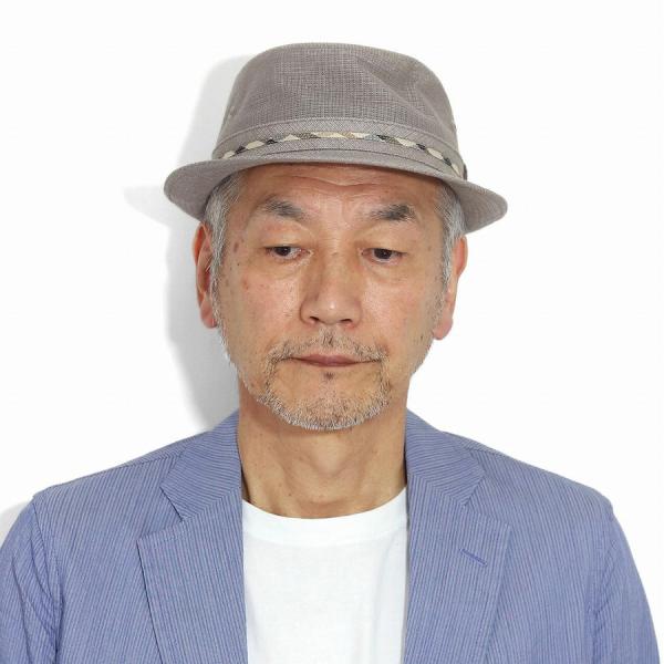 DAKS ダックス ハット メンズ 春夏 帽子 アルペン メンズ 夏 アルペンハット ドビー メッシュ 涼しい 紳士帽子 紳士ハット 通気性が良い サイズ調整可 モカ茶 [ alpine hat ] 送料無料 父の日 ギフト 誕生日 プレゼント 敬老の日_8