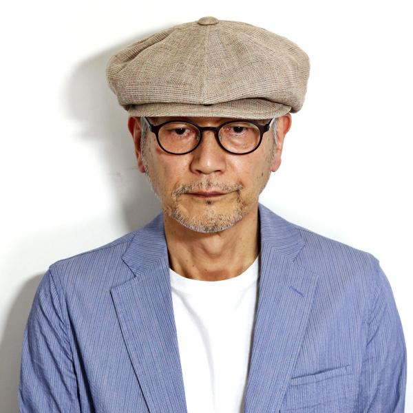 DAKS キャスケット メンズ 送料無料 帽子 チェック柄 ハンチング 春夏 メンズ キャスハンチング グレンチェック 春夏 ダックス 8枚はぎ ブラック 黒 オレンジ [ ivy cap ] 40代 50代 60代 父の日 ギフト 男性 誕生日 お父さん プレゼント 帽子通販 敬老の日_16