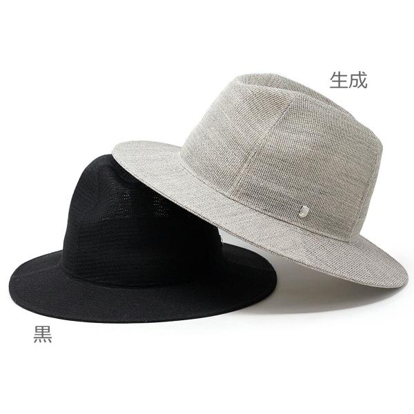 DAKS メンズ ハット 帽子 春夏 送料無料 ワイドブリム 中折れハット 日よけ 帽子 ダウンハット ブランド 紳士 ダックス シンプル 小物 [ fedora ] [ hat ] 40代 50代 60代 ファッション 父の日 ギフト 男性 誕生日 プレゼント ギフト包装無料 敬老の日_9