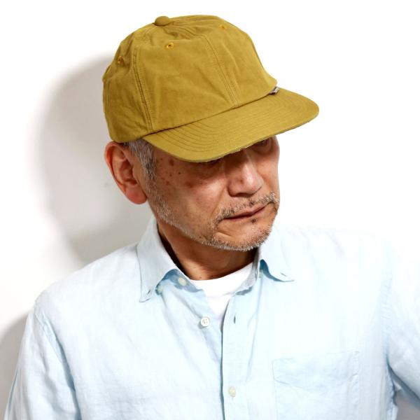 DAKS キャップ メンズ ブランド 大きいサイズ 帽子 春夏 綿 ダックス ベースボールキャップ 綿100％ 天日干しワッシャー生地 M L XL サイズ調整可 アイボリー/ブラック/サックス/イエロー/キャメル/オレンジ 40代 50代 60代 父の日 プレゼント ギフト包装無料 敬老の日_13
