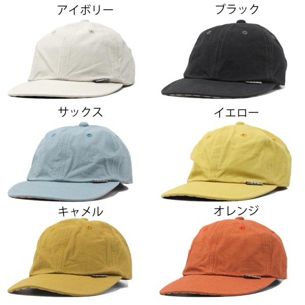 DAKS キャップ メンズ ブランド 大きいサイズ 帽子 春夏 綿 ダックス ベースボールキャップ 綿100％ 天日干しワッシャー生地 M L XL サイズ調整可 アイボリー/ブラック/サックス/イエロー/キャメル/オレンジ 40代 50代 60代 父の日 プレゼント ギフト包装無料 敬老の日_6