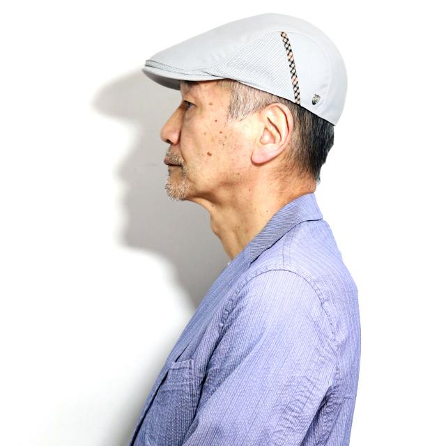 DAKS ギフト ハンチング ダックス 父の日 帽子 シンプル ハンチング帽 メンズ ハンチングキャップ 麻 ハンチング 春 涼しい 夏 通気性 帽子 熱中症対策 / 全2色 [ ivy cap ] 40代 50代 60代 ファッション 小物 父の日 ギフト 男性 誕生日 お父さん プレゼント ラッピング無料_18
