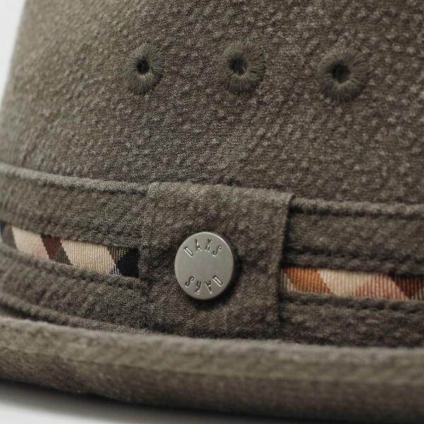 DAKS ハット 紳士 中折ハット 春 夏 中折れ帽子 春の帽子 夏の帽子