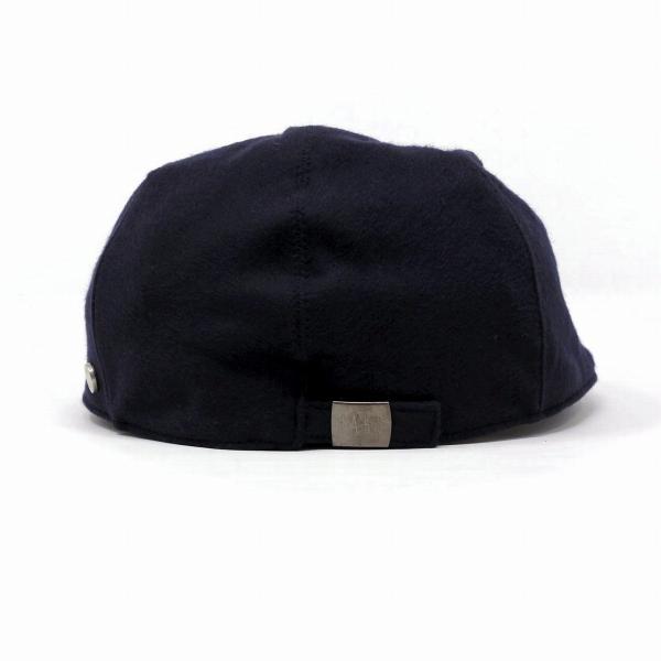 DAKS ハンチング メンズ ウール100% 秋冬 ダックス 帽子 大きいサイズ ハンチング帽 毛 高品質 スーパー180’s 帽子 メンズ ダックス アイビーキャップ 紺 S M L LL ネイビー［ ivy cap ］男性 誕生日 帽子 ギフト プレゼント ラッピング無料 父の日_3