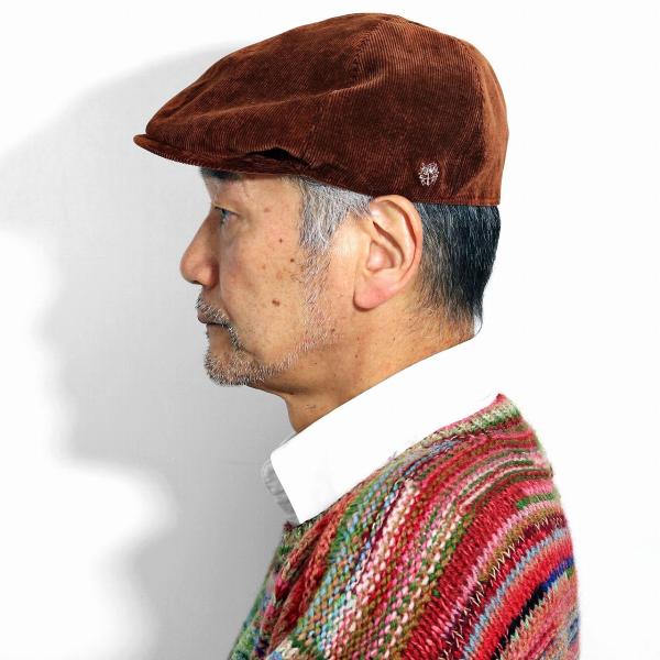 DAKS ハンチング コーデュロイ メンズ 帽子 ダックス コール天 紳士 ハンチング帽 日本製 イギリスブランド 秋冬 メンズ キャメル［ ivy cap ］男性 誕生日 帽子 クリスマス ギフト プレゼント ラッピング包装無料 父の日 DAKS ハンチング コーデュロイ メンズ 帽子 ダックス コール天 紳士