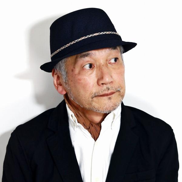 DAKS ハット ダックス 秋 冬 バーズアイ アルペンハット ブランド メンズ 紳士 帽子 紺 ネイビー［ fedora ］男性 誕生日 帽子 父の日 ギフト プレゼント 敬老の日_7