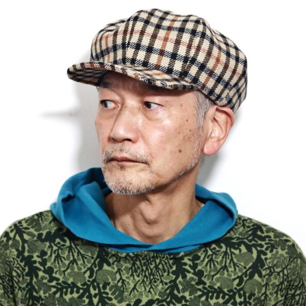 DAKS バルモラルチェック キャスケット メンズ ハウスチェック ハンチング キャス 紳士 ニュースボーイキャップ ウールタータン キャスケット [ newsboy cap ] 送料無料 メール便無料 クリスマス プレゼント ギフト 男性 誕生日 ギフト包装無料 帽子通販 父の日_12