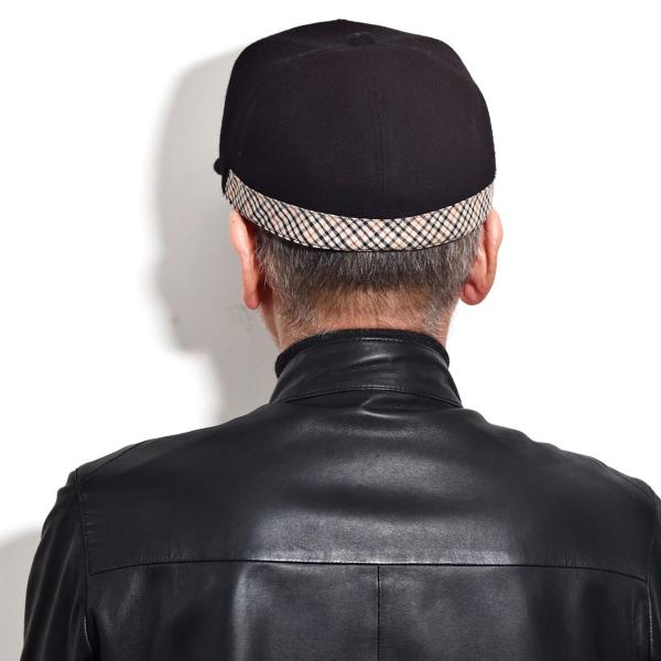 DAKS キャップ メンズ 秋冬 耳当て付き イヤマフ 帽子 ブランド 送料