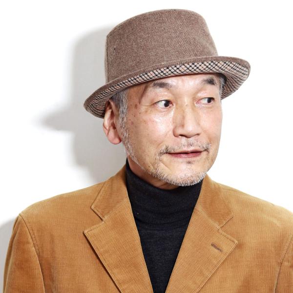 DAKS ダックス ハット メンズ 秋冬 帽子 ウール 防寒 アルペン帽 ブランド 日本製 帽子 アルペンハット ダックス 無地 チェック 暖かい ベージュ 黒 [ cadet cap ] 送料無料 クリスマス プレゼント ギフト 男性 誕生日 ギフト包装無料 帽子通販 父の日_13