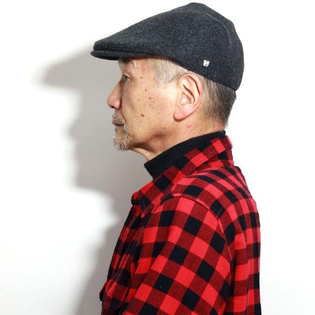 DAKS カシミヤ 帽子 メンズ カシミア ハンチング ダックス ブランド カシミヤ混 保温 ハンチング 男性 暖かい 冬 防寒着 帽子 ハンチングキャップ ネイビー/チャコールグレー/キャメル [ ivy cap ] 誕生日 プレゼント クリスマス ギフト ラッピング無料_16