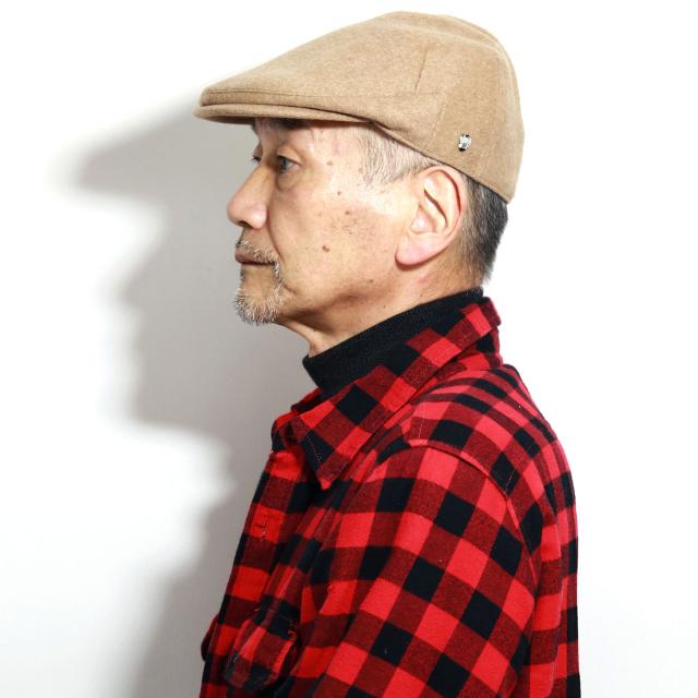 DAKS カシミヤ 帽子 メンズ カシミア ハンチング ダックス ブランド カシミヤ混 保温 ハンチング 男性 暖かい 冬 防寒着 帽子 ハンチングキャップ ネイビー/チャコールグレー/キャメル [ ivy cap ] 誕生日 プレゼント クリスマス ギフト ラッピング無料_18