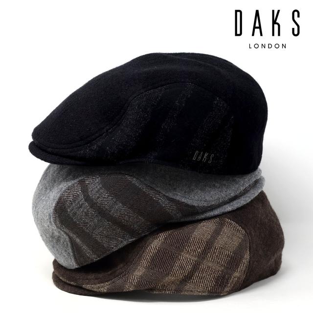 DAKS ダックス ハンチング 帽子 メンズ ハンチング帽 プレゼント ブランド チェック柄 帽子 冬 紳士 渋い ハンチング 暖かい ハンティング帽 旅行 防寒着 [ ivy cap ] 誕生日 プレゼント クリスマス ギフト ラッピング無料 メール便無料_6